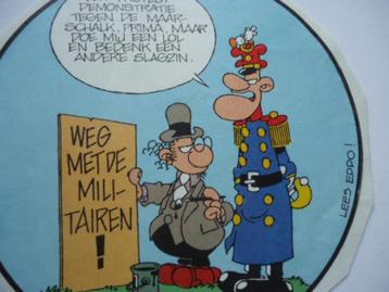 sticker oud De Generaal strip lees eppo militair leger Smet beschikbaar voor biedingen
