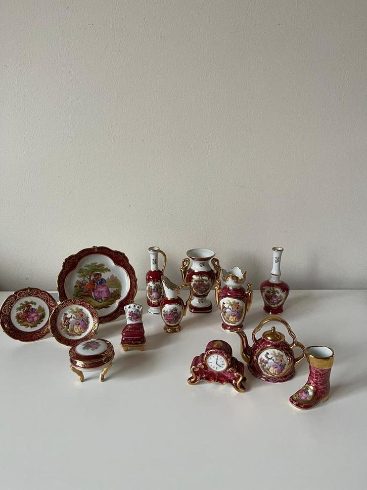 Royal Limoges Miniatuur Porselein Collectie, Antiek en Kunst, Antiek | Porselein, Ophalen