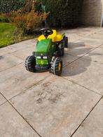 John Deere speelgoed tractor met aanhanger, Kinderen en Baby's, Speelgoed | Buiten | Voertuigen en Loopfietsen, Ophalen, Gebruikt