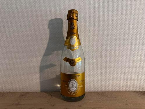 Lege Louis Roederer cristal 2008 fles, Verzamelen, Wijnen, Gebruikt, Champagne, Frankrijk, Ophalen of Verzenden