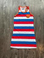 Jurkje Koningsdag 122-128, Ophalen of Verzenden, Zo goed als nieuw, Meisje, Jurk of Rok