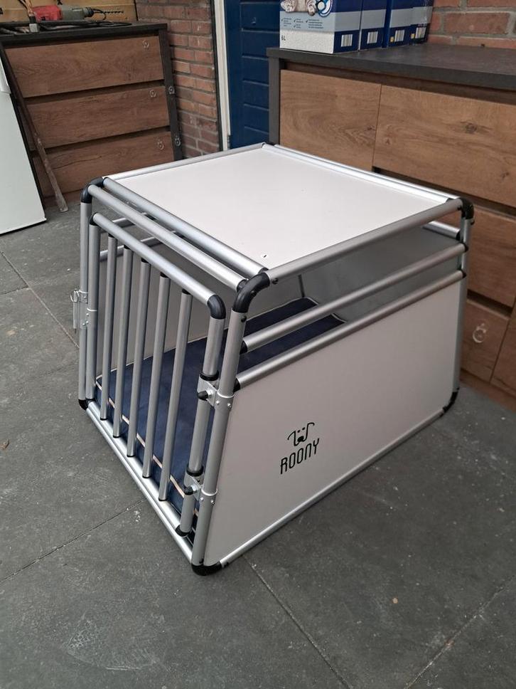 Roony - autobench XL, Dieren en Toebehoren, Hondenbenches, Zo goed als nieuw, Ophalen
