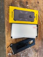 Ulefone power armor 14 pro case hoesje screen protector, Ophalen of Verzenden, Zo goed als nieuw