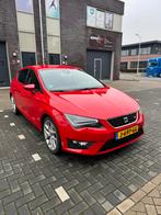 Seat Leon FR 1.8 TSI DSG – 180 PK | 2013 | Rood, Auto's, Seat, 1227 kg, 4 cilinders, Lederen bekleding, Particulier