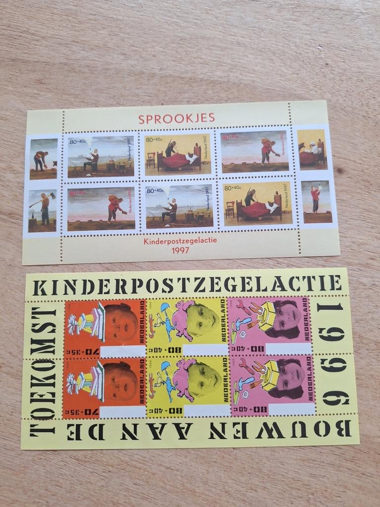 Kinderpostzegels, Ophalen of Verzenden