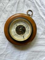 Vintage antiek houten barometer, Ophalen, Zo goed als nieuw