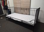 Ikea Metalen Bed 90x200 + Matras - Zo Goed Als Nieuw!, Huis en Inrichting, Ophalen