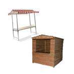 SFEERHUIS | VERKOOPHUIS | Prachtige kerstkraam | Kersthuisje, Ophalen, Zo goed als nieuw, Overige