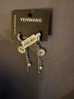 Yehwang Stainless Steel Oorbellen, Sieraden, Tassen en Uiterlijk, Oorbellen, Met kristal, Hangers, Nieuw, Ophalen of Verzenden