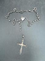 Antieke zilveren rozenkrans AVM, Antiek en Kunst, Ophalen of Verzenden