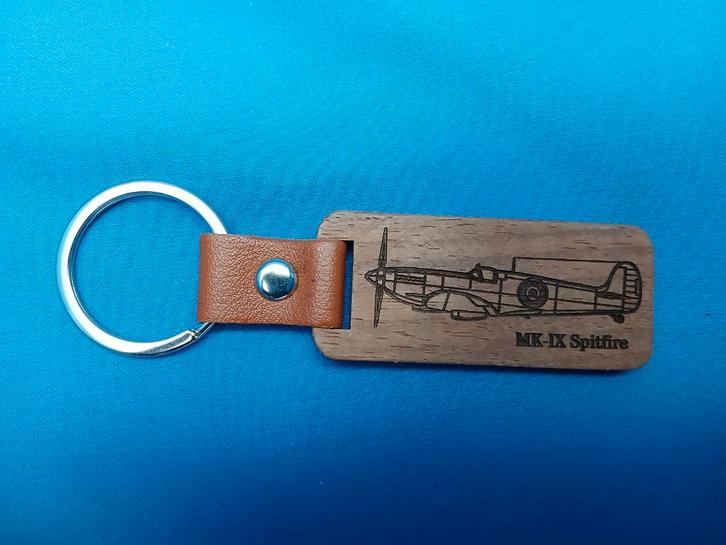 sleutelhanger Spitfire MK-IX (nieuw), Verzamelen, Luchtvaart en Vliegtuigspotten, Nieuw, Overige typen, Ophalen of Verzenden
