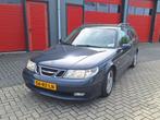 Saab 9-5 2.0 T Estate 2005 Blauw type Norden, Auto's, Voorwielaandrijving, Stof, 1800 kg, Blauw
