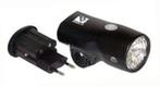fiets verlichting set voor en achter, Voorlicht, Nieuw, Ophalen of Verzenden, Oplaadbaar