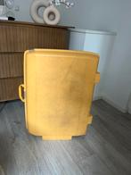 Grote gele koffer Samsonite reiskoffer stevig cijferslot, Sieraden, Tassen en Uiterlijk, Koffers, Hard kunststof, Ophalen of Verzenden