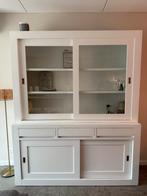 Witte buffetkast modern, Huis en Inrichting, Kasten | Buffetkasten, Ophalen, 200 cm of meer, 150 tot 200 cm, 25 tot 50 cm