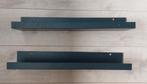 IKEA Mosslanda Wandplanken Zwart (2 stuks), Huis en Inrichting, Woonaccessoires | Wandplanken en Boekenplanken, Ophalen, Gebruikt
