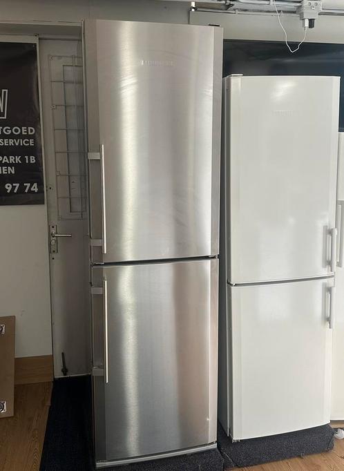 LIEBHERR PREMIUM NO FROST RVS Koelvriescombinatie koelkast, Witgoed en Apparatuur, Koelkasten en IJskasten, Refurbished, Met aparte vriezer