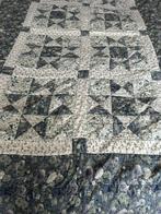 Mooie Sprei met Sterrenpatroon, Huis en Inrichting, Ophalen, Eenpersoons, Blauw, Deken of Dekbed