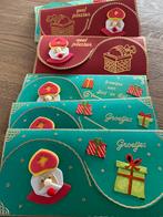 Geldcadeau mapjes Sint en Kerst 11 stuks, Diversen, Sinterklaas, Ophalen of Verzenden, Nieuw