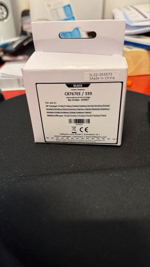 2 nieuwe inktcartridges voor HP deskjet, Computers en Software, Printerbenodigdheden, Nieuw, Cartridge, Ophalen of Verzenden