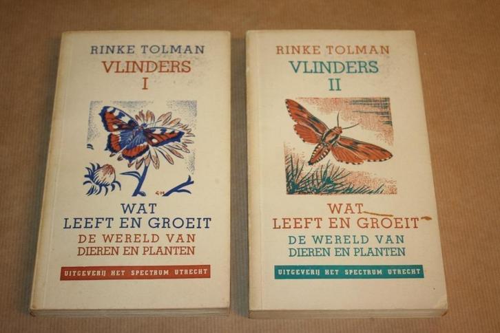 Vlinders deel 1&2 - Rinke Tolman - Wat leeft en groeit, Boeken, Dieren en Huisdieren, Gelezen, Overige diersoorten, Ophalen of Verzenden