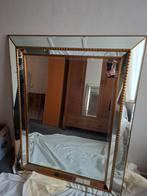 Spiegel grote spiegel zilver&goud, Ophalen, Zo goed als nieuw, Minder dan 100 cm, Overige vormen
