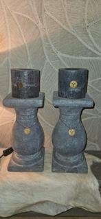 Brynxz kandelaars 2 stuks, Huis en Inrichting, Woonaccessoires | Kandelaars en Kaarsen, Overige materialen, 25 tot 50 cm, Ophalen of Verzenden