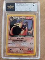 Pokémon- Dark Charizard #4, Team Rocket 2000 - graded 7, Hobby en Vrije tijd, Verzamelkaartspellen | Pokémon, Ophalen of Verzenden