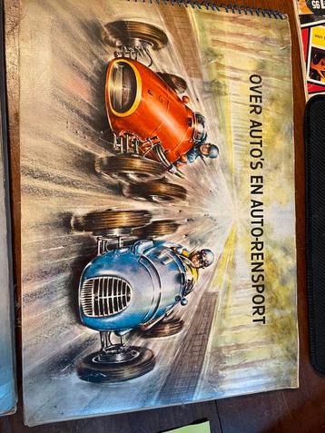 Auto's en Auto-Rensport Album - 192 Reclameplaatjes beschikbaar voor biedingen