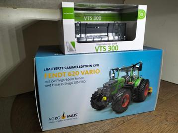 Te koop Fendt 620 Vario Agromais met Volmer VTS 300 schuif. beschikbaar voor biedingen