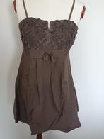 Bruine jurk Donna M, Kleding | Dames, Jurken, Maat 38/40 (M), Bruin, Ophalen of Verzenden, Zo goed als nieuw