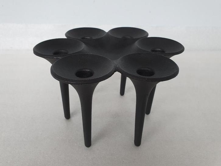 Vintage kaarshouder door Christel & Christer Holmgren, Huis en Inrichting, Woonaccessoires | Kandelaars en Kaarsen, Gebruikt, Kandelaar