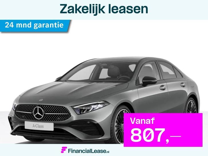 Mercedes-Benz A-Klasse A 180 Limousine AMG Line | Panoramada, Auto's, Mercedes-Benz, Bedrijf, Lease, Financial lease, A-Klasse