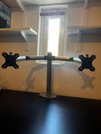 Dubbele monitorstandaard, Computers en Software, Monitoren, Ophalen of Verzenden, Zo goed als nieuw, Overige typen, Onbekend