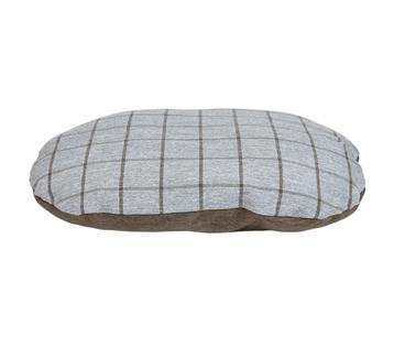 ANIMAL BOULEVARD Tartan Hondenkussen Grijs-Taupe S 65x40 cm beschikbaar voor biedingen