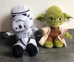 2 star wars knuffels stormtrooper en Yoda setprijs €18,50, Kinderen en Baby's, Speelgoed | Knuffels en Pluche, Ophalen of Verzenden