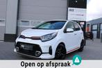 Kia Picanto 1.0 T-GDi GT-LINE/LEDER/NAVI/DODEHOEK/CRUISE/BOM, Auto's, Kia, Voorwielaandrijving, 101 pk, Gebruikt, Zwart
