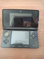 3ds met oplader, Spelcomputers en Games, Spelcomputers | Nintendo 2DS en 3DS, Ophalen of Verzenden, Zo goed als nieuw, Zwart, 3DS