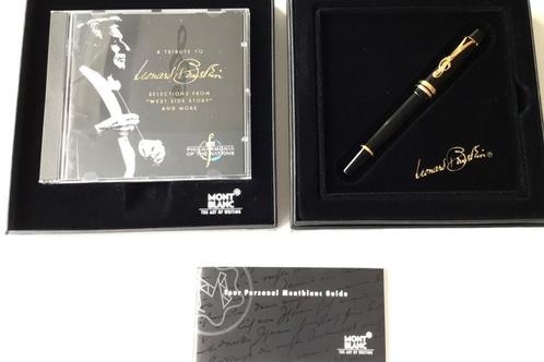 Montblanc Donation Edition Vulpen Leonard Berstein 18K (M), Verzamelen, Pennenverzamelingen, Zo goed als nieuw, Vulpen, Mont Blanc