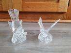 Kristallen Vogels - Set van 2, Antiek en Kunst, Antiek | Glas en Kristal, Ophalen of Verzenden