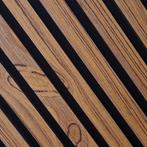 Akupanel wandpanelen akoestisch Teak 300 cm unieke kleur, Ophalen of Verzenden, Nieuw