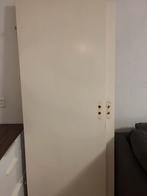 2 opdekdeuren links, Doe-het-zelf en Verbouw, Deuren en Horren, Ophalen, Zo goed als nieuw, Binnendeur, 200 tot 215 cm