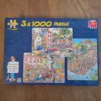 Jan van Haasteren legpuzzels 3x 1000 stukjes, Ophalen of Verzenden, 500 t/m 1500 stukjes, Gebruikt, Legpuzzel