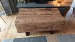 Boomstam Salontafel - Uniek en Robuust!, Huis en Inrichting, Tafels | Salontafels, Ophalen, Gebruikt, 100 tot 150 cm, 50 tot 75 cm
