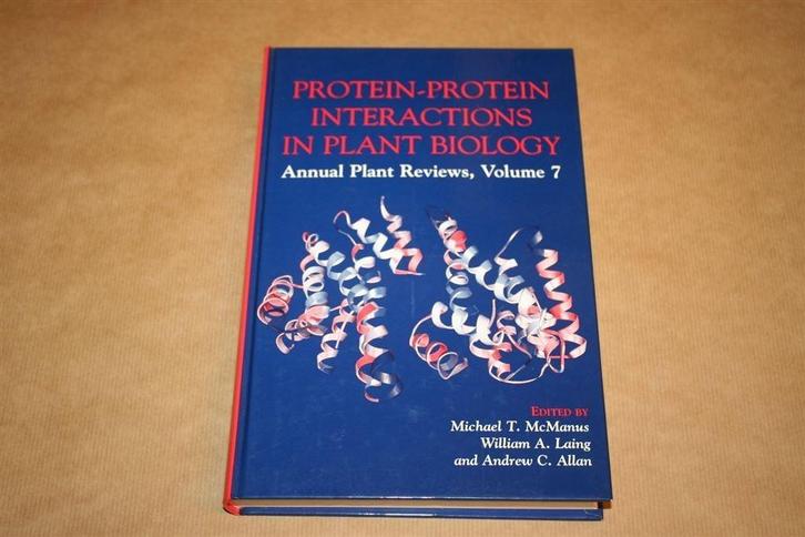Protein-Protein Interactions in Plant Biology - McManus, Boeken, Wetenschap, Zo goed als nieuw, Natuurwetenschap, Ophalen of Verzenden