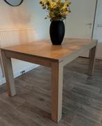 Eettafel hout robuust licht hout tafel, Huis en Inrichting, Tafels | Eettafels, Ophalen, Gebruikt, 200 cm of meer, 50 tot 100 cm