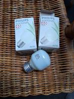 Philips softtone bolletjes green pastel - 2st, Huis en Inrichting, 30 tot 60 watt, Softtone green pastel, Nieuw, Soft of Flame