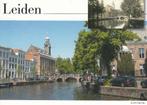 Ansichtkaart - Leiden - Rapenburg - Inclusief Postzegel, Ophalen of Verzenden, 1980 tot heden, Ongelopen, Zuid-Holland