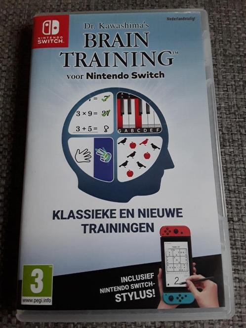 Nintendo Switch Game Dr. Kawashima's Brain Training, Spelcomputers en Games, Games | Nintendo Switch, Zo goed als nieuw, Vanaf 3 jaar