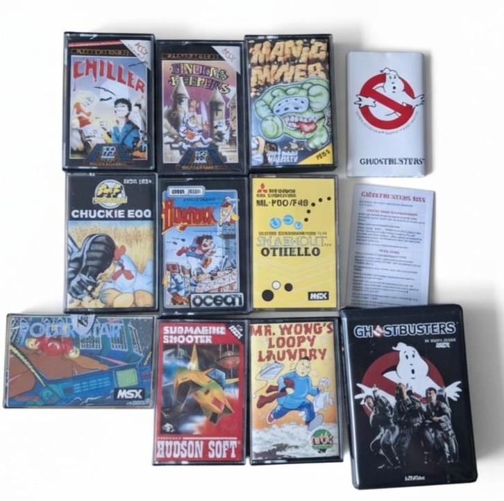 Msx game titels, Spelcomputers en Games, Games | Overige, Zo goed als nieuw, 1 speler, Vanaf 3 jaar, Ophalen of Verzenden
